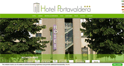 Desktop Screenshot of hotelportavaldera.it